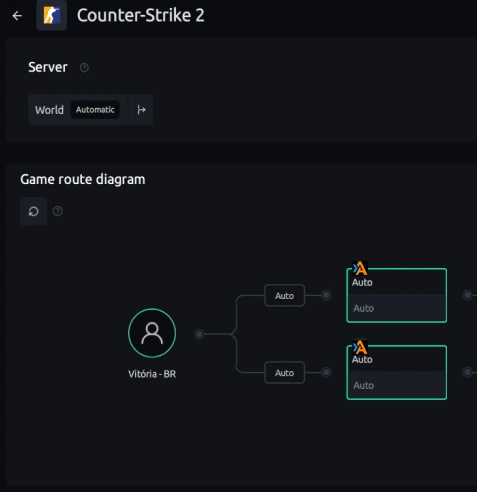 نمایی از تنظیمات نهایی و شروع بازی